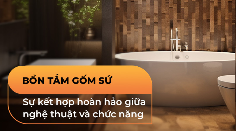 Bồn tắm sự kết hợp giữa nghệ thuật và chức năng - Thiên Kim Home