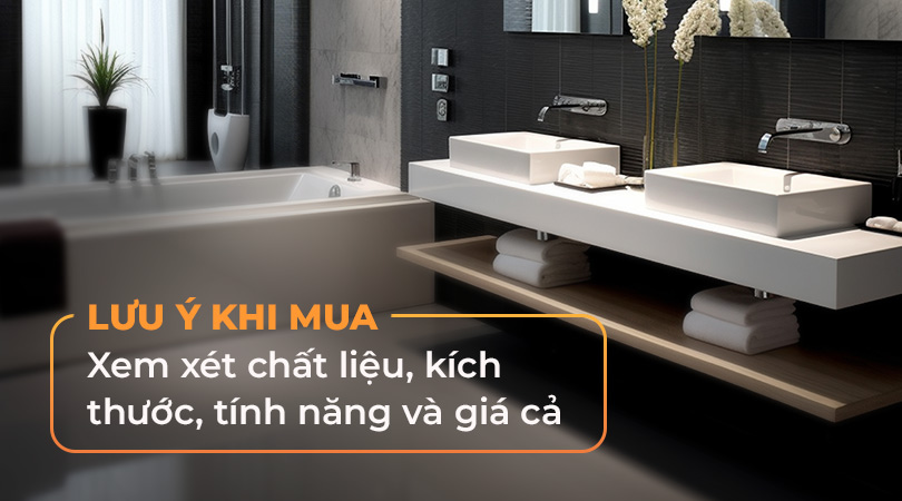 Bồn tắm âm lưu ý khi mua - Thiên Kim Home