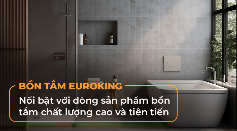 Bồn tắm Euroking - Thiên Kim Home