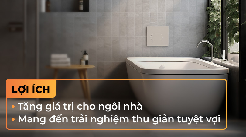 Bồn tắm lợi ích - Thiên Kim Home