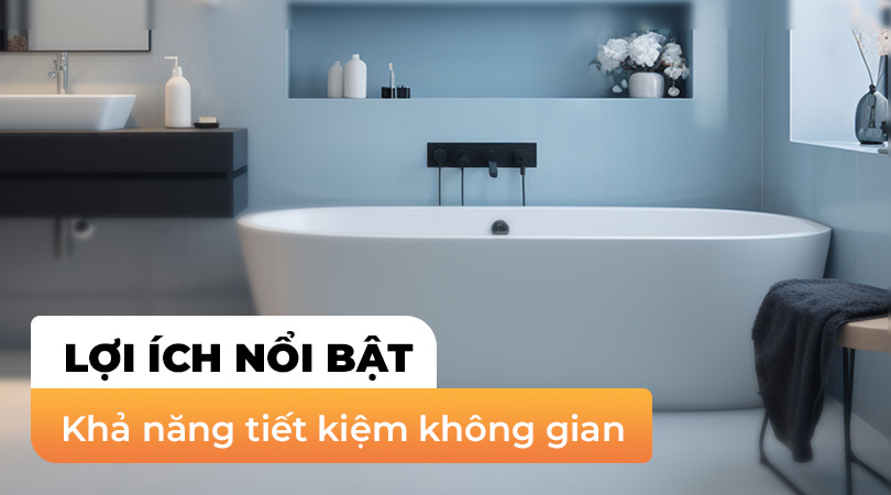 Bồn tắm ngồi lợi ích nổi bật - Thiên Kim Home