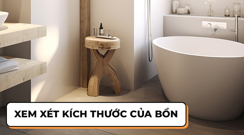Xem xét kích thước của bồn tắm ngồi - Thiên Kim Home