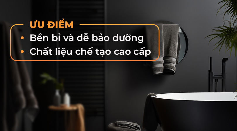 Ưu điểm bồn tắm Nofer - Thiên Kim Home