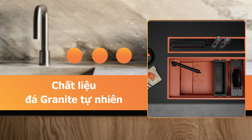 Chất liệu đá Granite tự nhiên