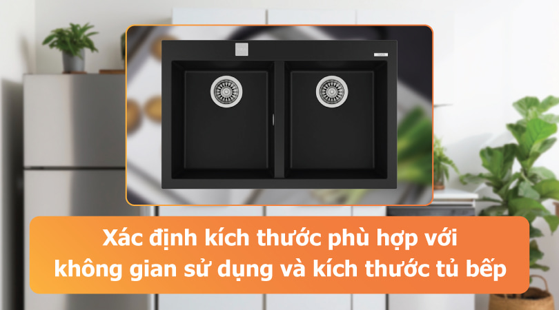 Lưu ý khi mua chậu rửa bát 2 hố