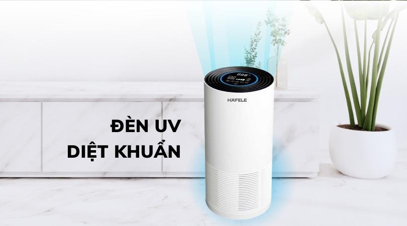 Đèn UV trên máy lọc không khí Hafele