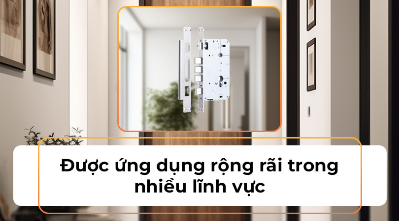 Bas khóa điện tử - Được ứng dụng rộng rãi trong nhiều lĩnh vực