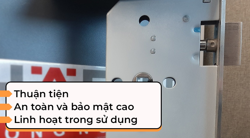 Bas khóa điện tử - Thuận tiện và linh hoạt trong sử dụng