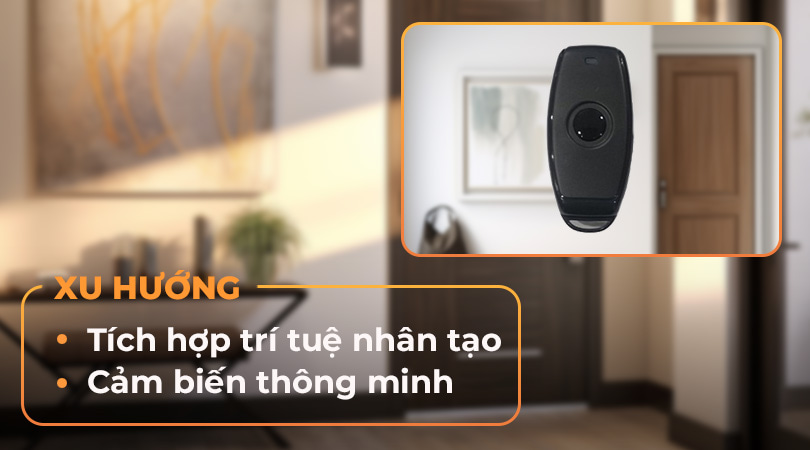 Xu hướng điều khiển từ xa tích hợp trí tuệ nhân tạo và cảm biến thông minh