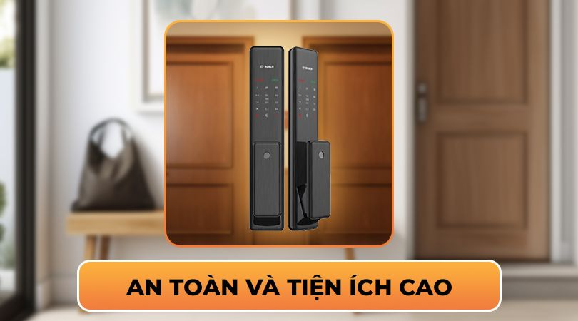 Khóa điện tử bosch an toàn và tiện ích cao
