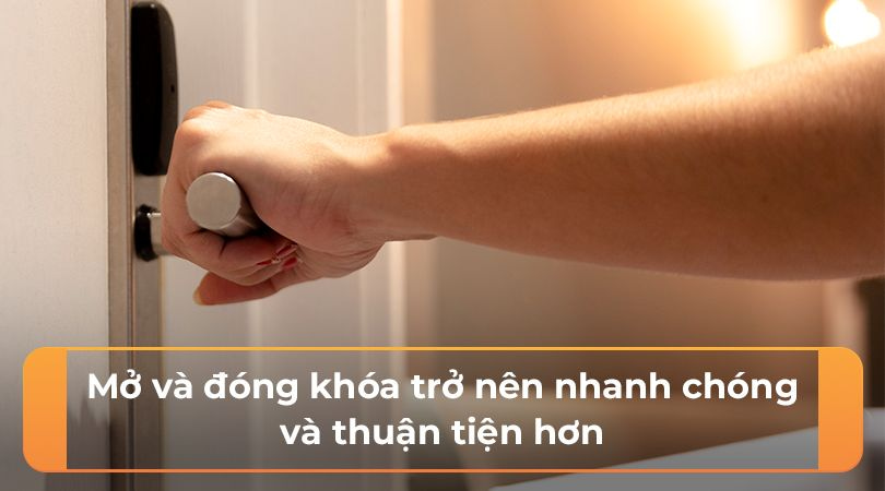 Khóa điện tử PHGlock mở và đóng khóa trở nên thuận tiện hơn
