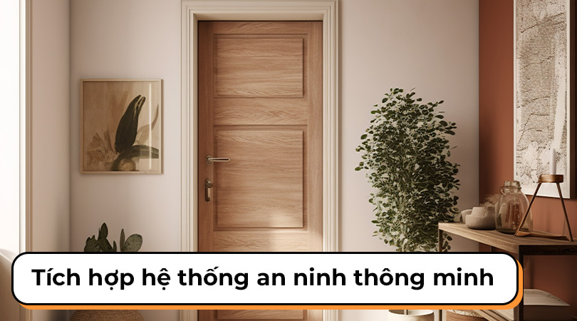 Khóa điện tử Vickini tích hợp hệ thống an ninh thông minh