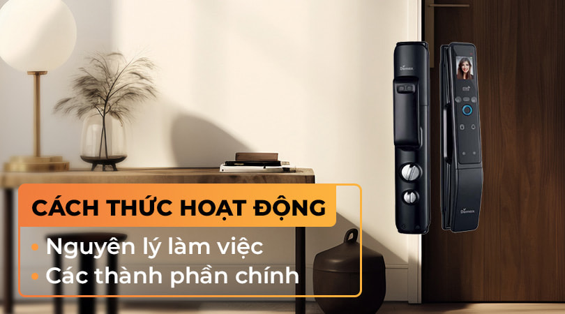 Cách thức hoạt động của khóa điện tử