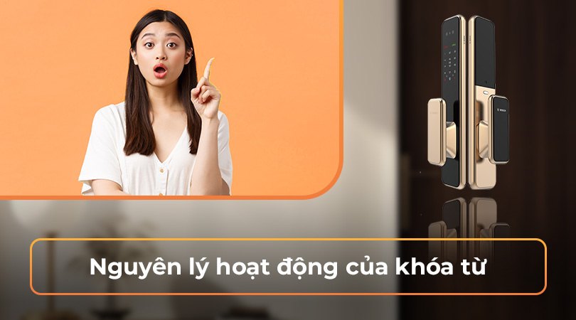 Nguyên tắc hoạt động của khóa từ