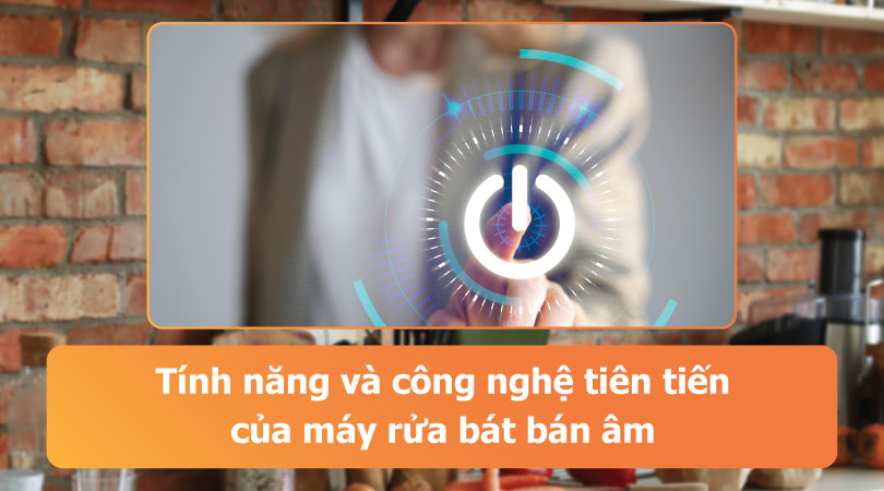 Máy rửa chén bán âm - Thiên Kim Home