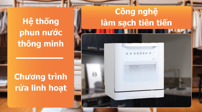 Máy rửa chén Electrolux - Thiên Kim Home