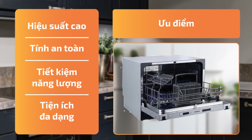 Ưu điểm máy rửa chén Hafele - Thiên Kim Home