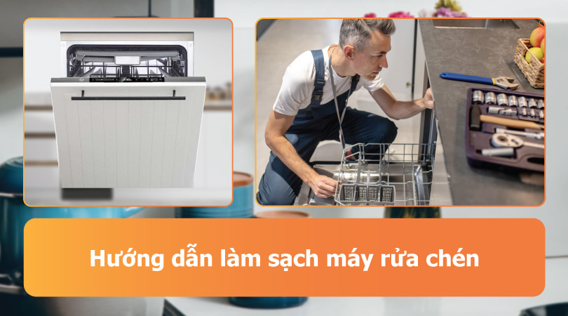 Hướng dẫn làm sạch máy rửa chén KAFF