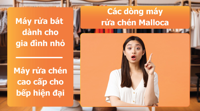 Máy rửa chén Malloca - Thiên Kim Home