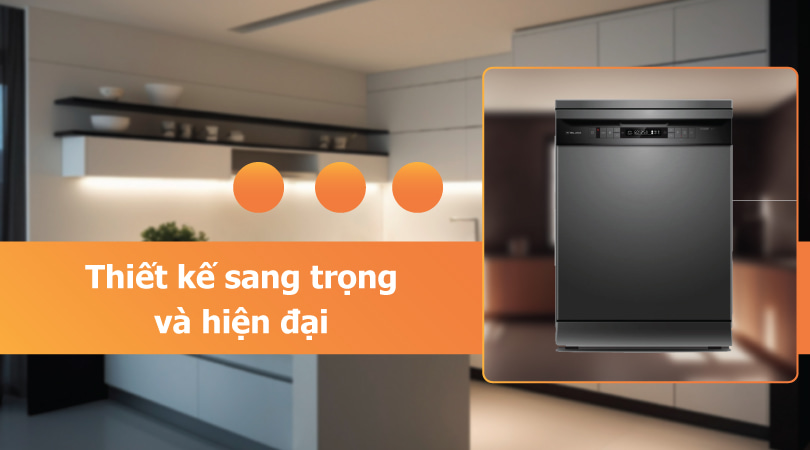 Máy rửa chén Malloca - Thiên Kim Home