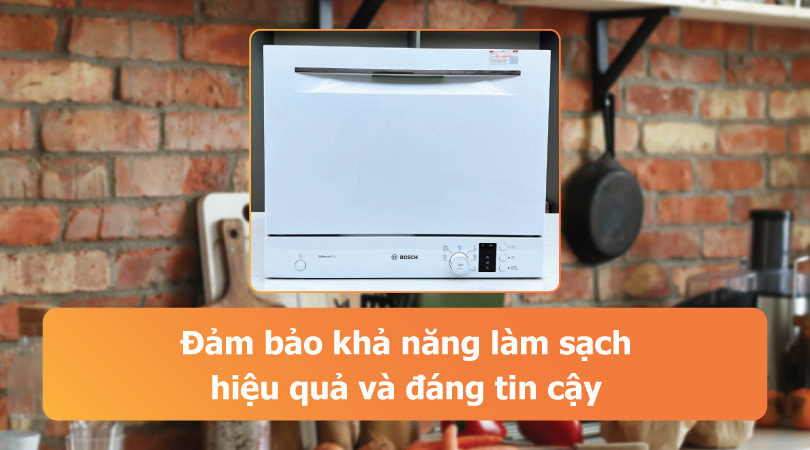 Máy rửa chén Mini đảm bảo khả năng làm sạch hiệu quả - Thiên Kim Home