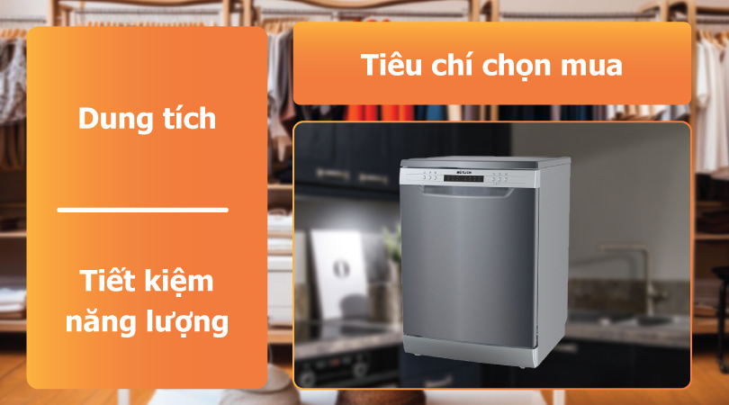 Tiêu chí chọn mua máy rửa chén Mutlich