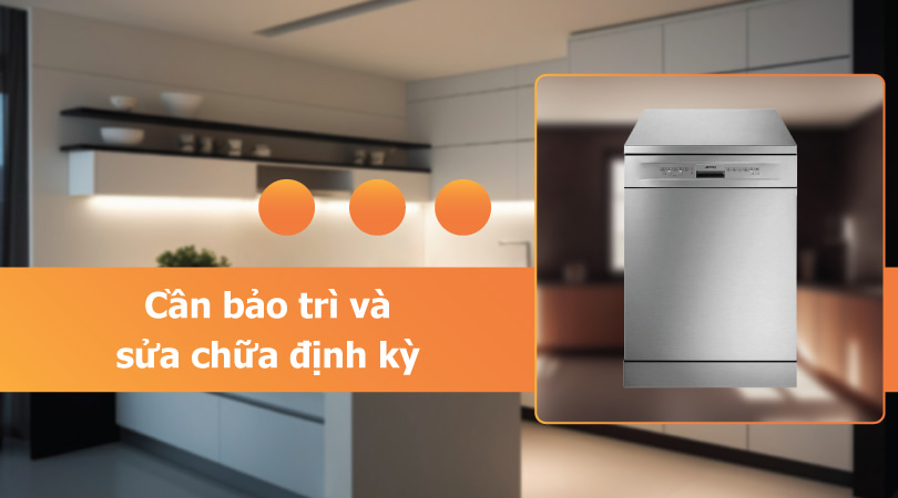 Máy rửa chén SMEG bảo trì và sửa chữa định kỳ - Thiên Kim Home