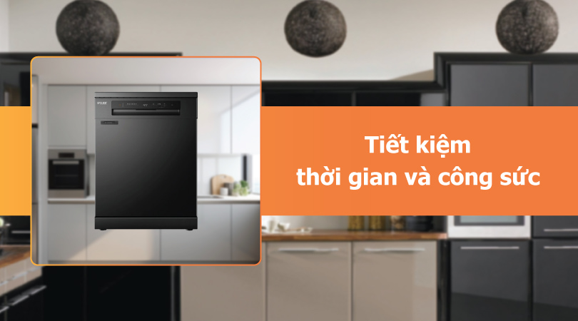 Máy rửa chén Spelier tiết kiệm thời gian và công sức - Thiên Kim Home