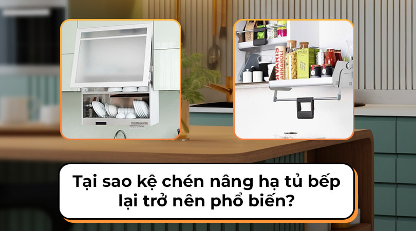 Tại sao kệ nâng hạ trở nên phổ biến?