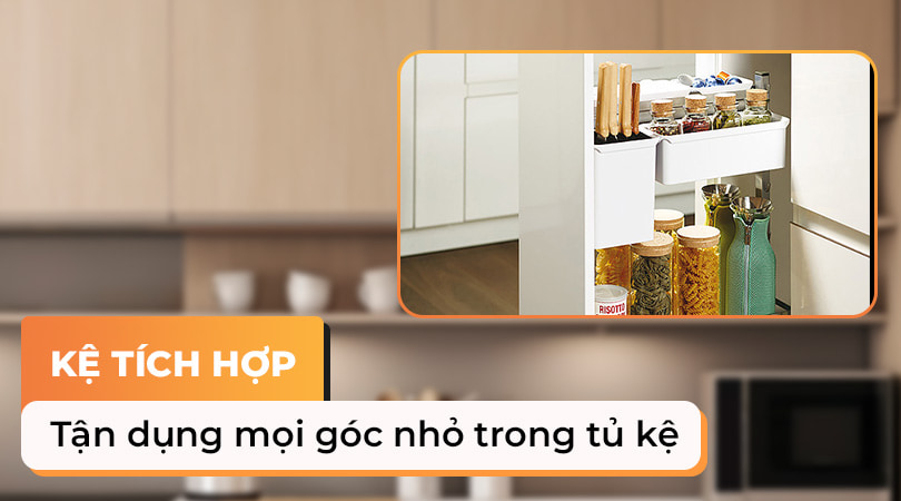 Kệ đựng gia vị Hafele tích hợp