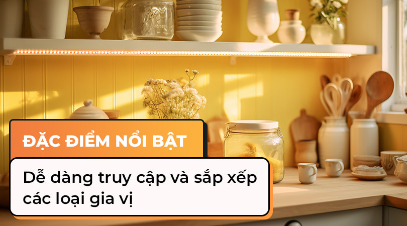 Kệ gia vị Eurogold - Đặc điểm nổi bật