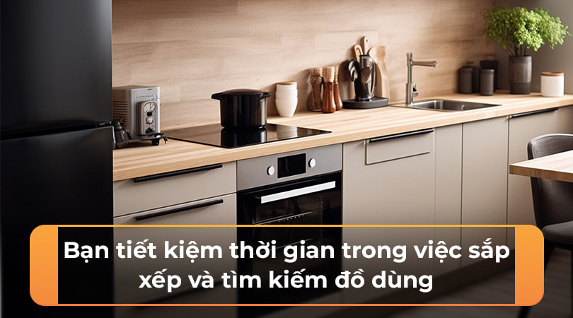 Kệ để dao thớt treo tường - Tiết kiệm thời gian