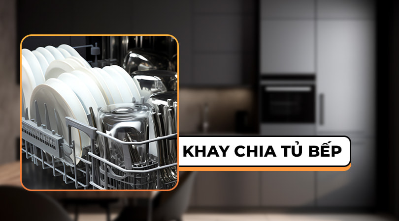 Khay chia tủ bếp