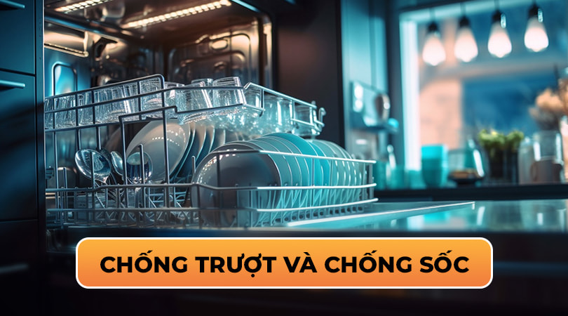 Khay chia tủ bếp - Chống trượt và chống sốc