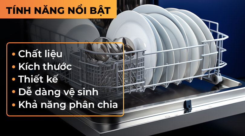 Khay chia tủ bếp - Tính năng nổi bật
