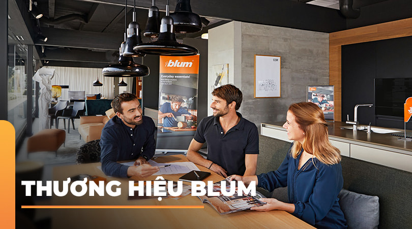 Phụ kiện tủ bếp Blum - Thương hiệu