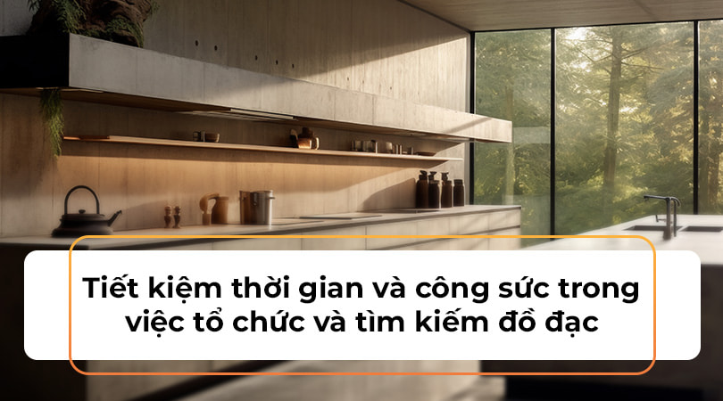 Phụ kiện tủ bếp Eurogold - Tiết kiệm thời gian