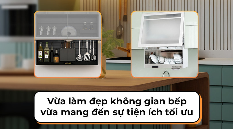 Phụ kiện tủ bếp Garis - Mang lại tiện ích tối ưu