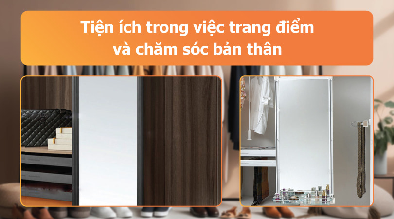 Lợi ích khi sử dụng gương xoay
