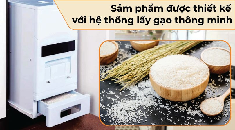 Garis GR03.30 - Hệ thống lấy gạo thông minh