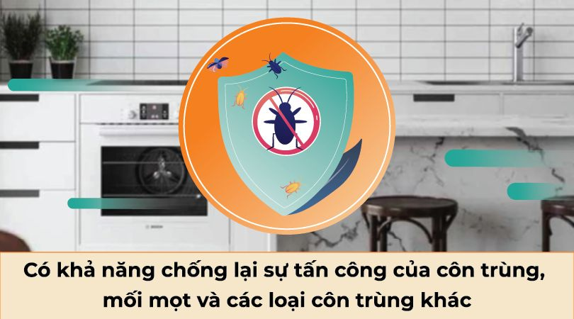 Garis GR07.30W - Chống lại sự tấn công của côn trùng