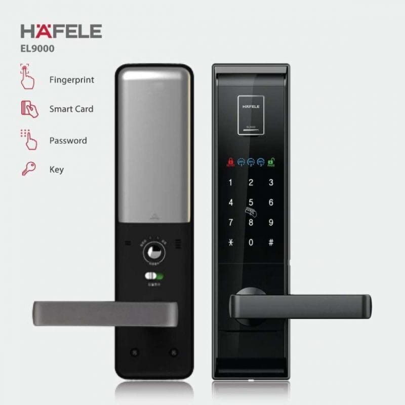 khóa cửa điện tử hafele 