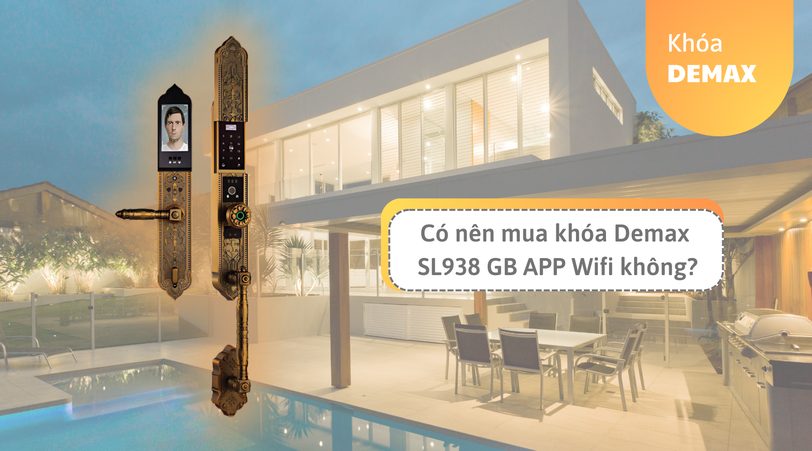 Có nên mua khóa Demax EL938 GB APP Wifi không?