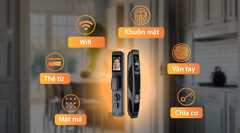 Khóa Demax EL968 BN APP Wifi không chỉ mang đến sự an tâm tuyệt đối cho ngôi nhà của bạn mà còn tạo nên trải nghiệm mở khóa thật sự tiện lợi và linh hoạt.