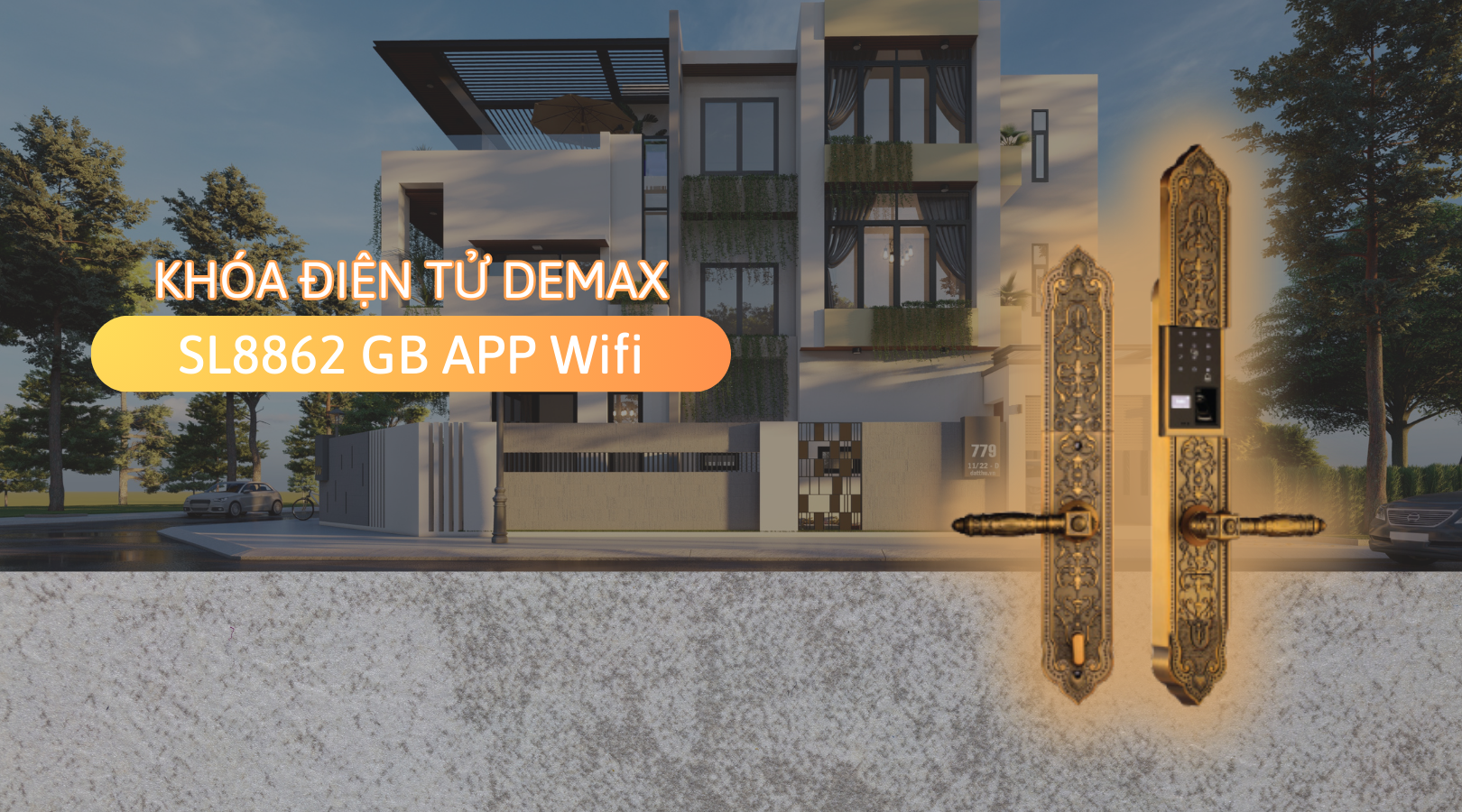 Thiết kế nổi bật của Demax EL8862 GB APP Wifi
