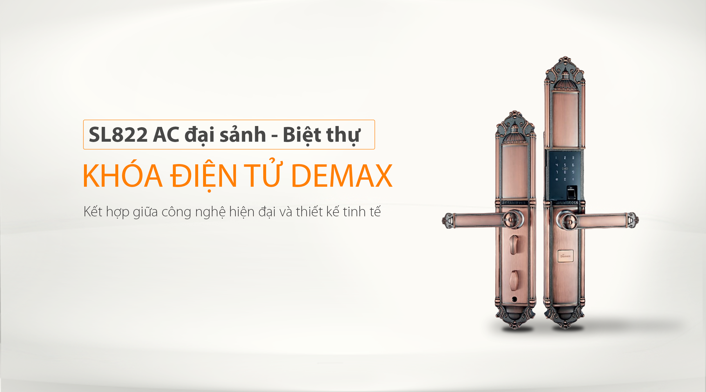 Thông số kỹ thuật của khóa điện tử Demax EL822 AC App
