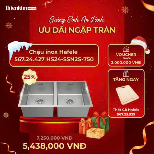 khuyến mãi chậu rửa chén 1