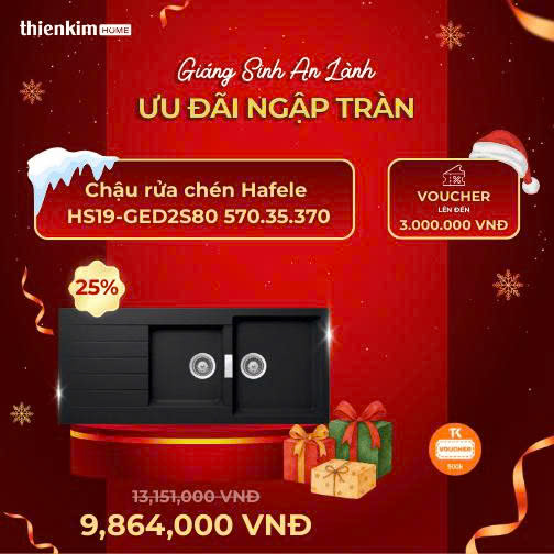 khuyến mãi chậu rửa chén 10