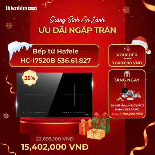 khuyến mãi giáng sinh bếp từ 2