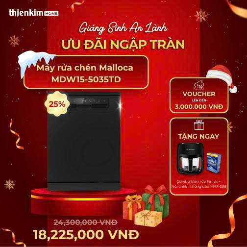 khuyến mãi giáng sinh máy rửa chén 2